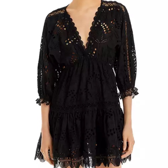 WAIMARI AMANTE EYELET MINI DRESS - Picture 2 of 14